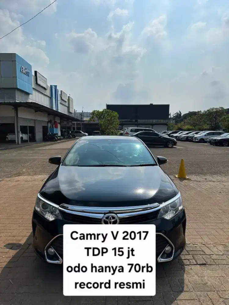 Toyota Camry V 2017 tdp20jt 2018 record facelift 2016 hitam