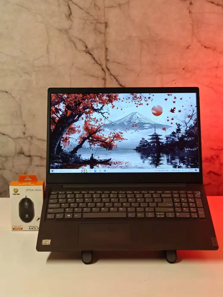 Lenovo V15 i5 Gen 10 RAM 8GB Like New Fullset + Bonus Tas & Mouse