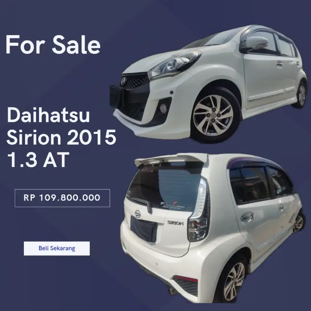 Daihatsu Sirion 2015 1.3 AT