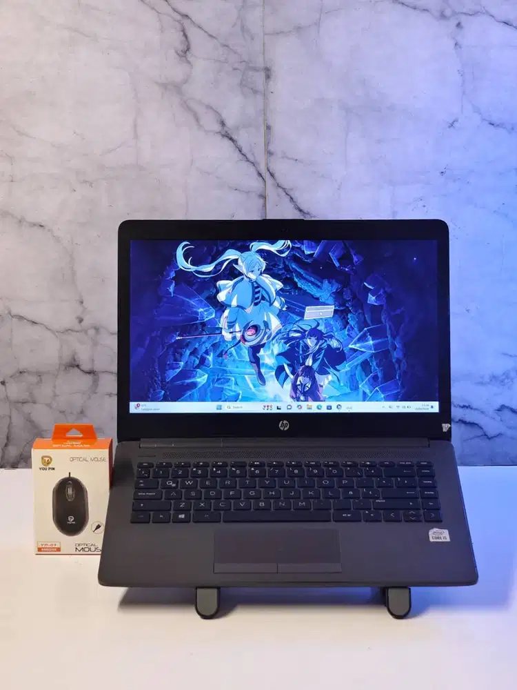 HP 240 i5 Gen 10 RAM 8GB Murah Siap Pakai + Bonus Lengkap