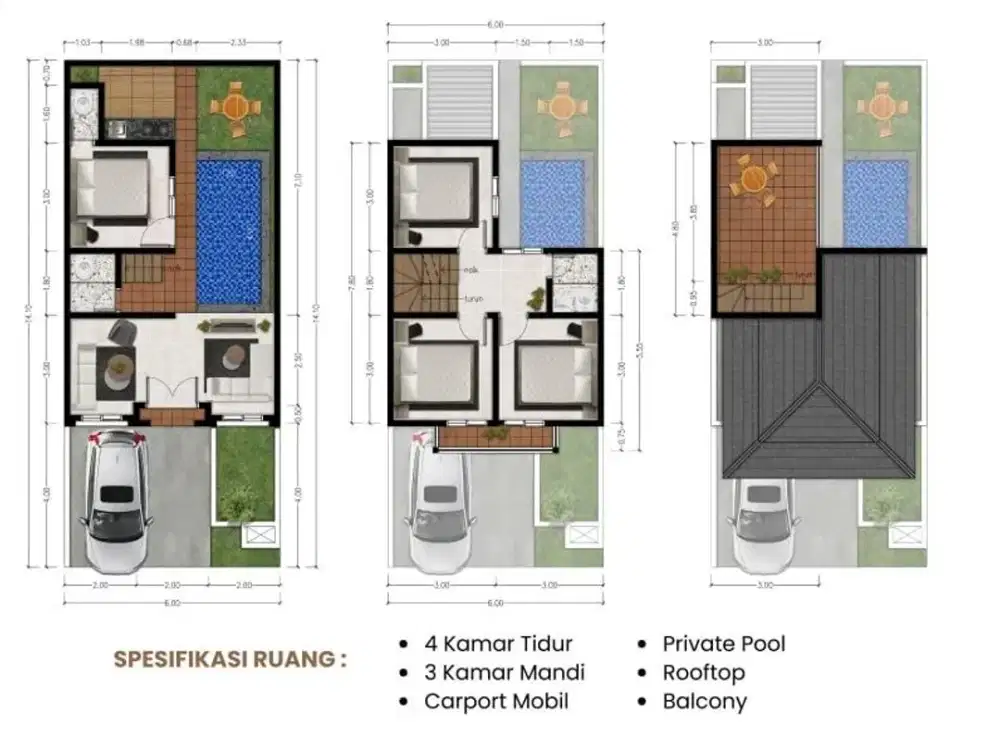 Villa View Gunung & Kota Batu – Lokasi Premium Dekat Alun-Alun