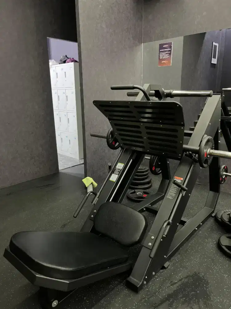 Leg press plate loaded DHZ equipment komersial fitness import