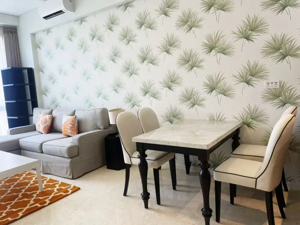 Apartemen Mewah 2 BR Full Furnish View Botanical Park di Marigold Navapark BSD City