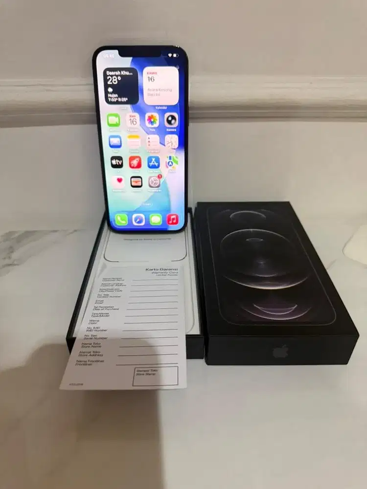 iphone 12 pro max 128gb ibox second