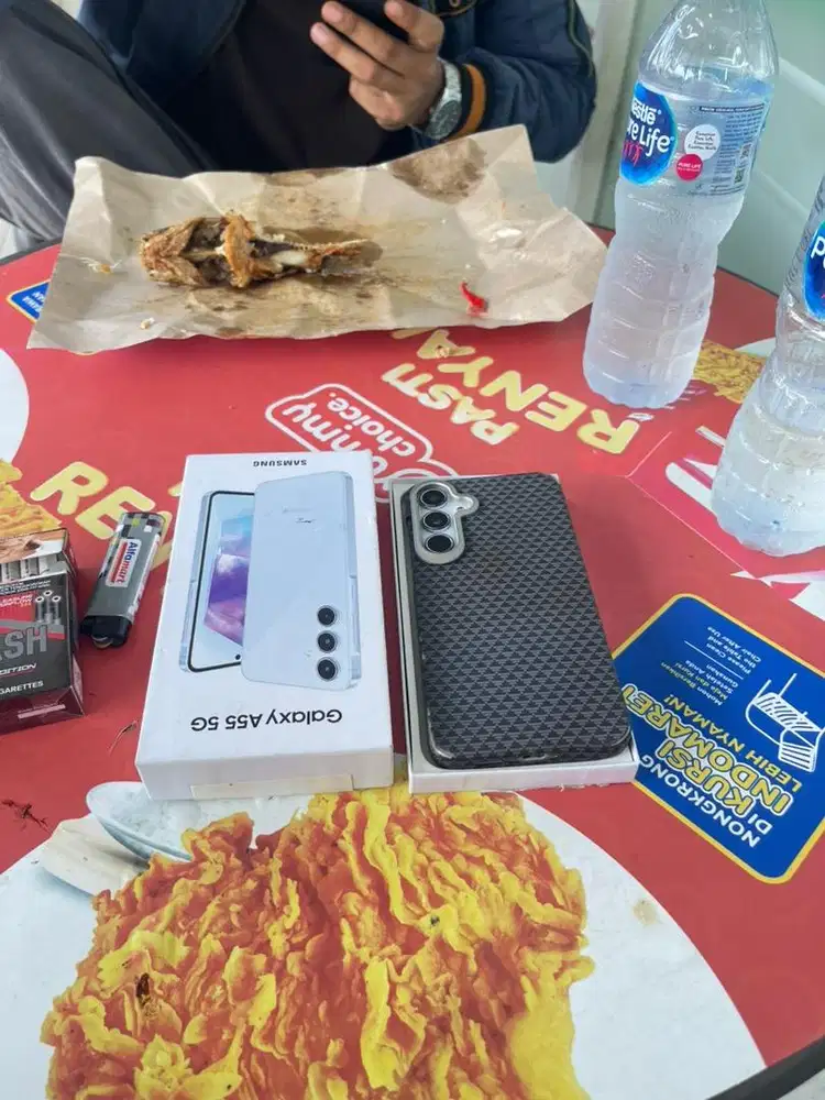 Hp samsung A55 ram 8/256 like new