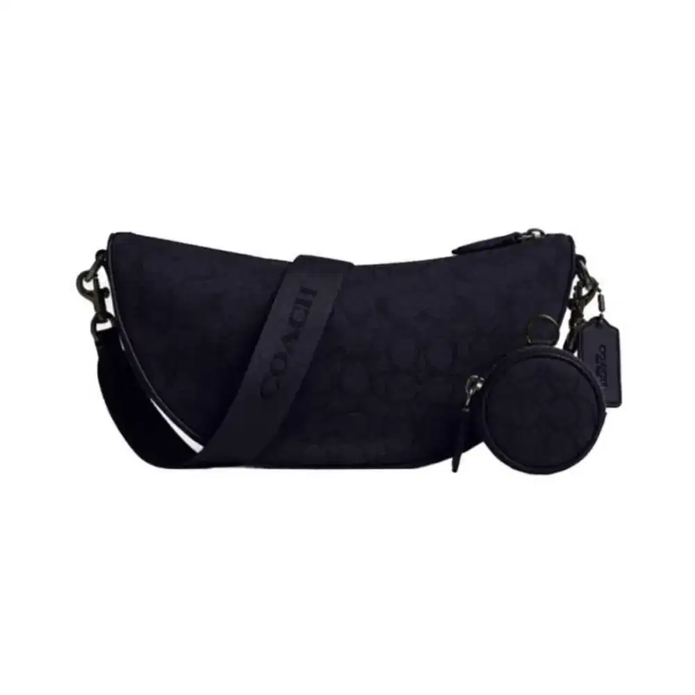 Half Soft Sling Bags Black (COACH)