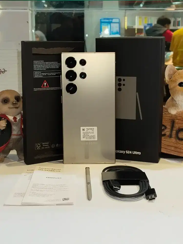 Samsung Galaxy S24 Ultra 12/256GB Gray SEIN RESMI INDONESIA