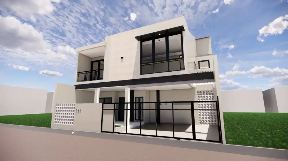 Dijual Rumah Baru Minimalis 2 Lantai di Kopo Permai