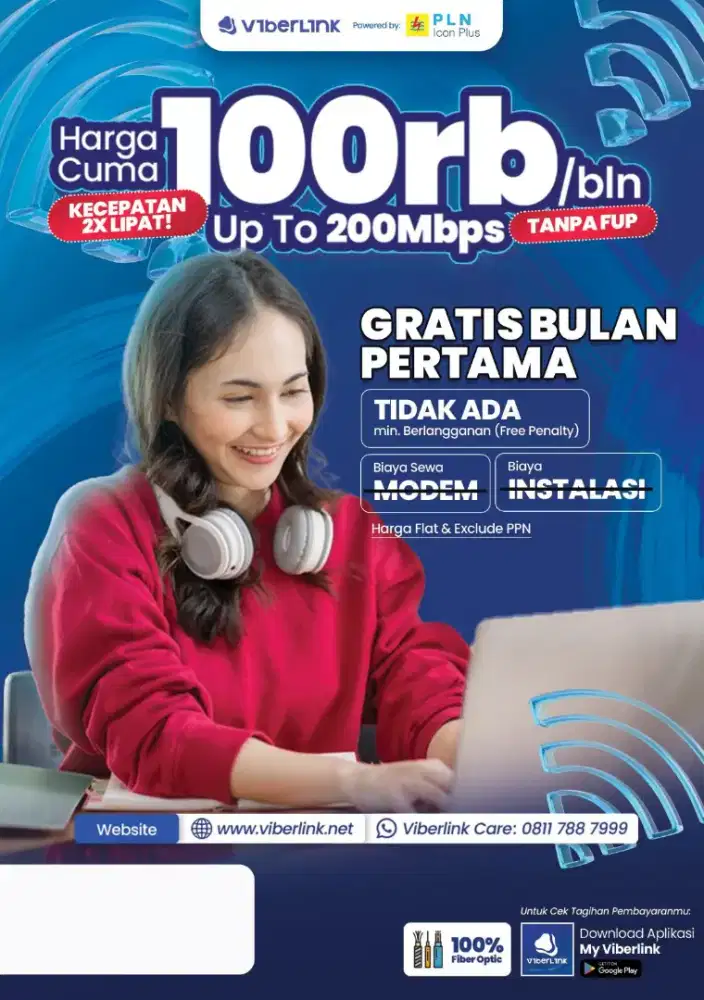 Open lowongan Teknisi & administrasi wifi