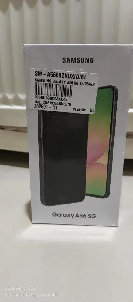 Samsung A56 NEW 12/256 GB BLACK