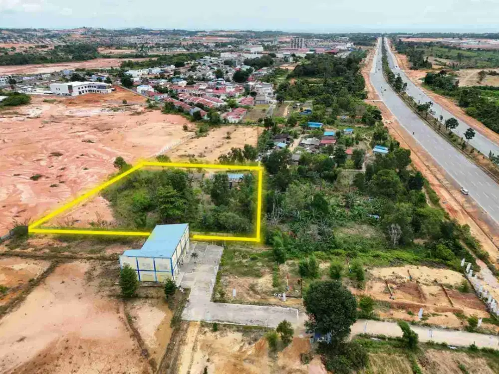 dijual lahan komersial 4800m2 seberang hang Nadim Batam