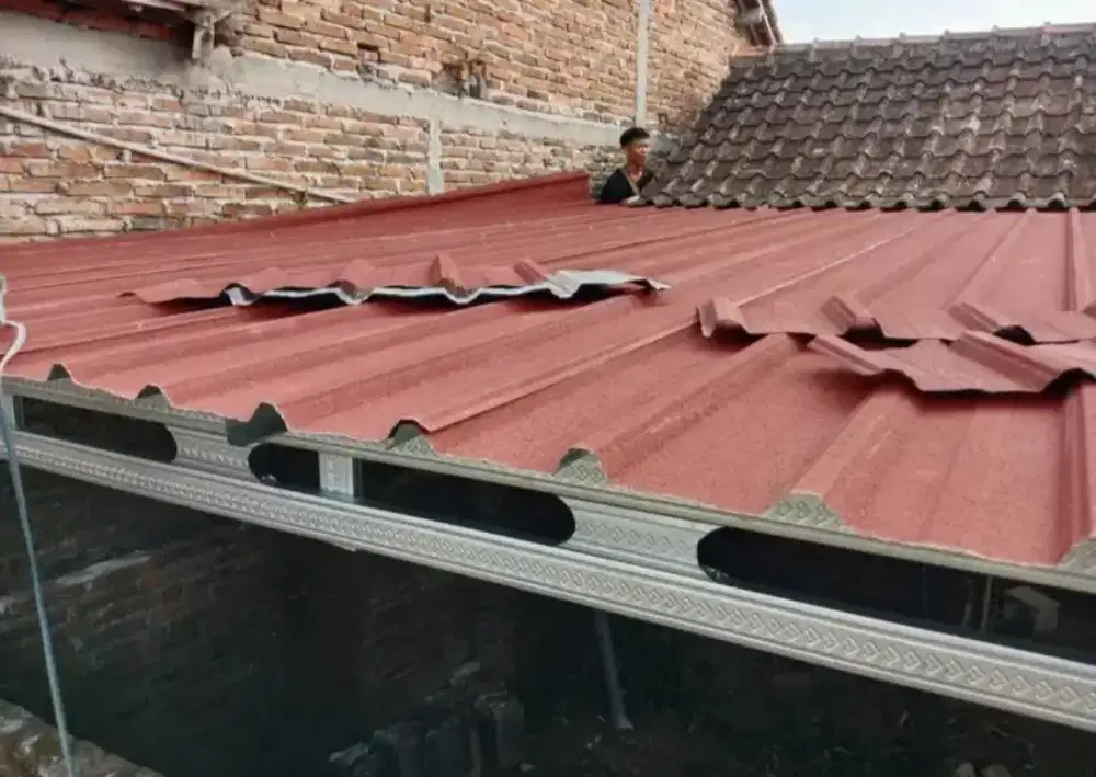 Baja ringan terpasang