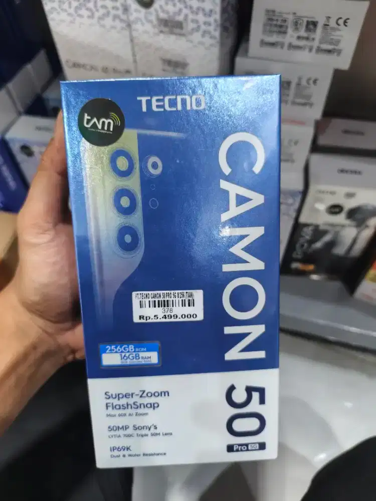 TECNO CAMON 50 PRO 5G 8/256GB | ATLANTIS DAHSYAT