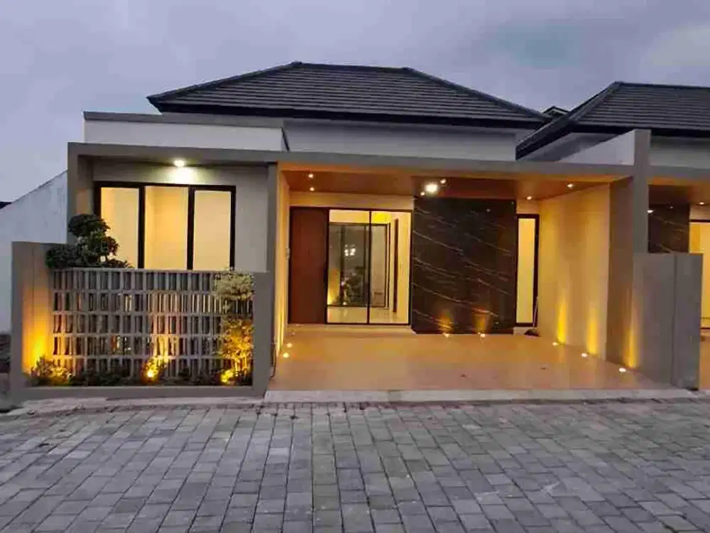 RUMAH BARU MEWAH LIMASAN INDUSTRIAL MODERN DI MAGUWOHARJO DEPOK SLEMAN DEKAT PASAR STAN