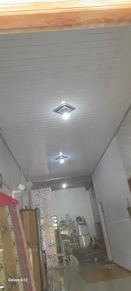 Plafon pvc termurah terpasang rapi