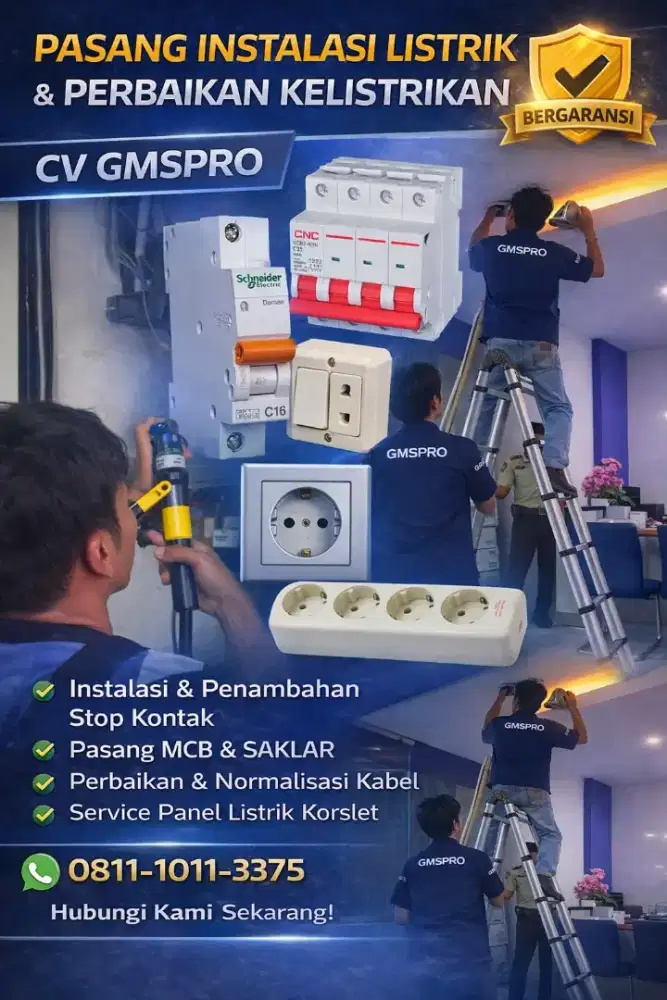 Tukang Listrik Panggilan Cepat Instalasi & Perbaikan Listrik