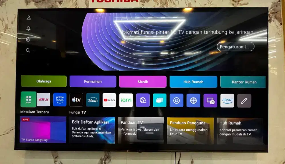 Smart tv LG 75 inch 4k