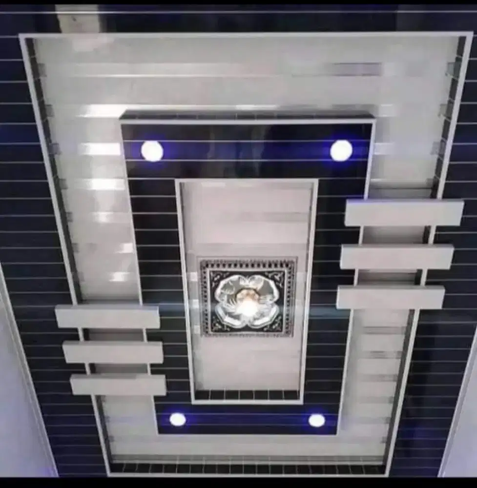 Plafon pvc termurah terpasang rapi