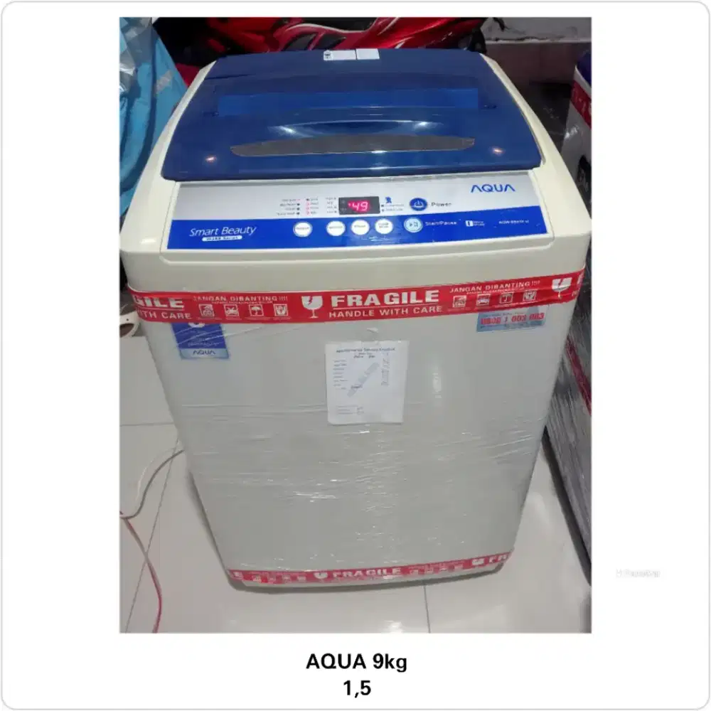 Mesin cuci otomatis aqua