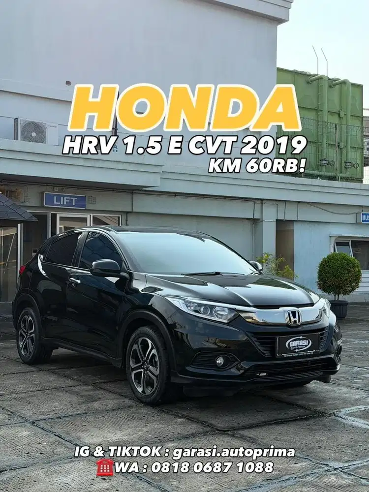 HRV 1.5 E CVT 2019 facelift istimewa