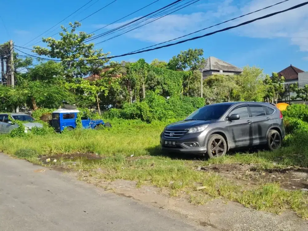 Tanah Bagus 10,7 Are Disewakan, di Area Renon Denpasar Selatan