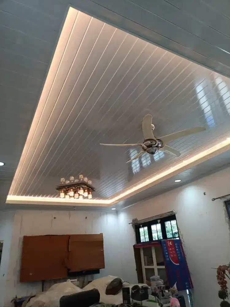 Plafon pvc termurah terpasang rapi