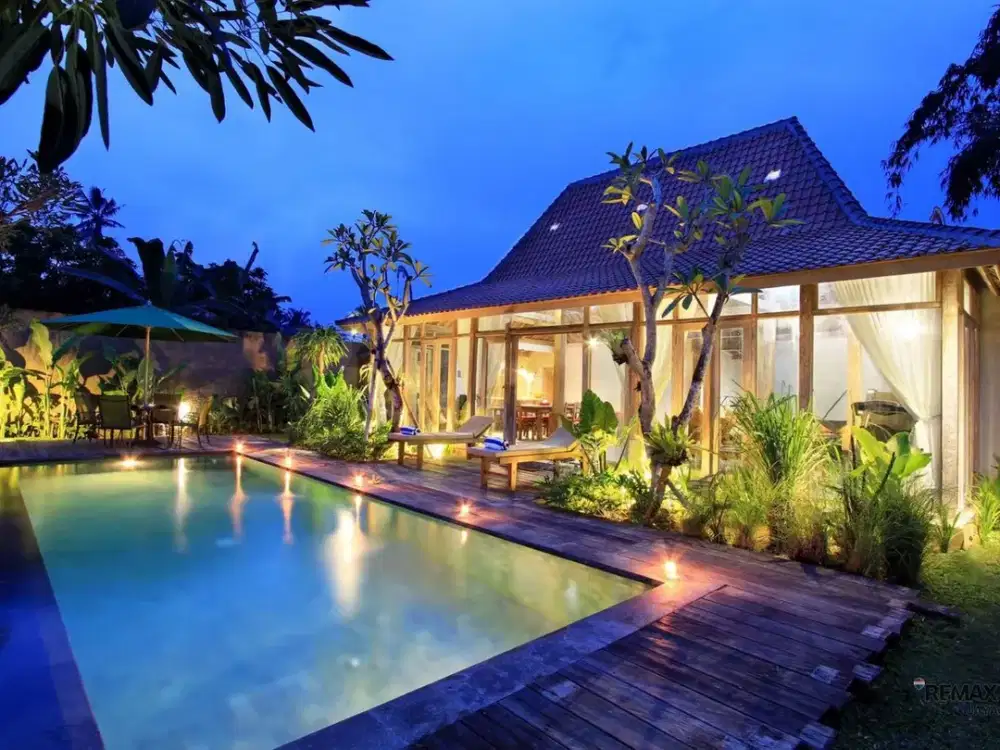 Villa Cantik 3 Kamar Tidur Disewakan, Area Pusat Ubud