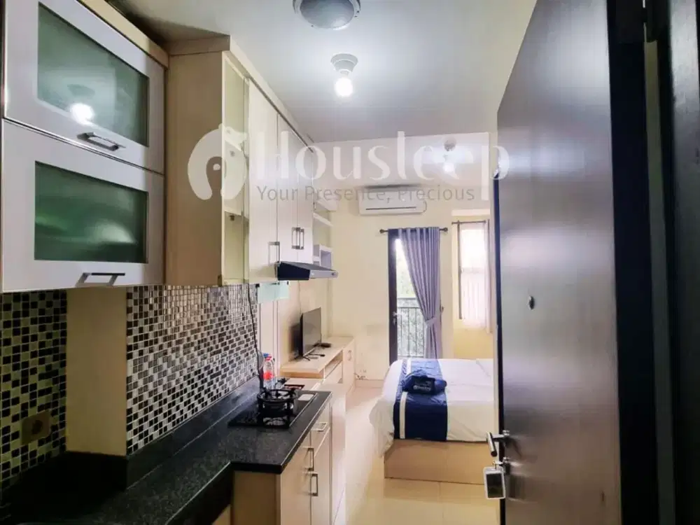 DISEWAKAN BEST CHOICE STUDIO APARTEMEN TRANS PARK CIBUBUR VIEW KOLAM RENANG
