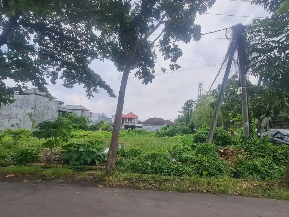 Tanah Bagus 5,49 Are Disewakan, di Renon Denpasar Selatan Area