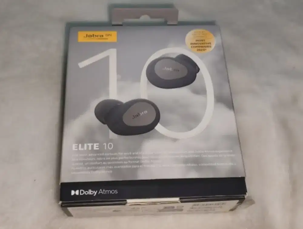 Jabra Elite 10 Black Stereo Headset Flagship TWS Bluetooth Original