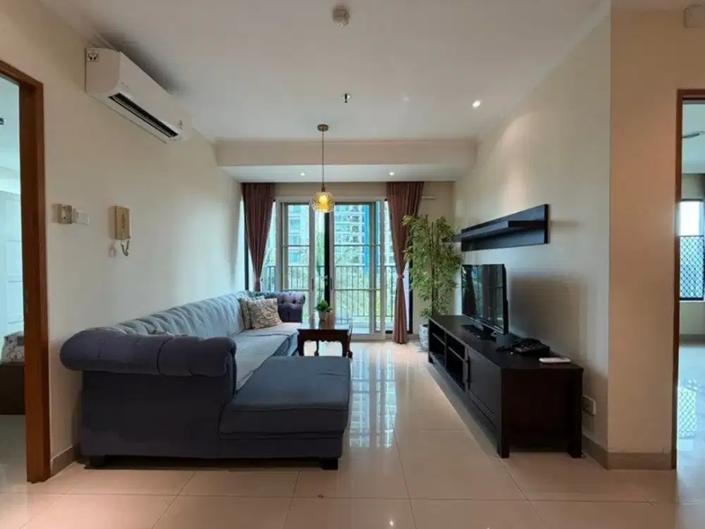 DIJUAL APARTMENT CANTIK SIAP HUNI VIEW KOTA DI HAMPTON'S PARK PONDOK INDAH