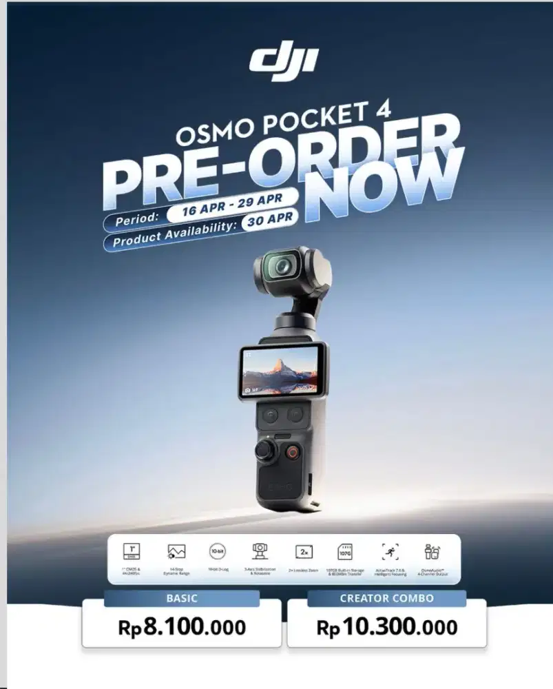DJI Osmo Pocket 4 Malang Hobbies