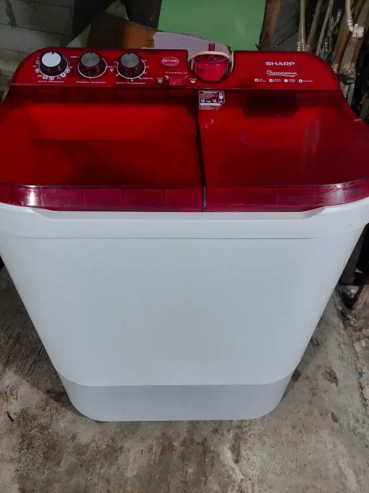 Mesin Cuci Sharp kapasitas besar 10kg Normal semua