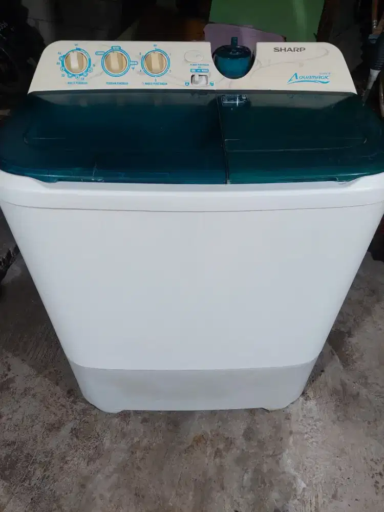Mesin cuci Sharp kapasitas besar 8,5/9,5kg Normal semua tinggal pakai