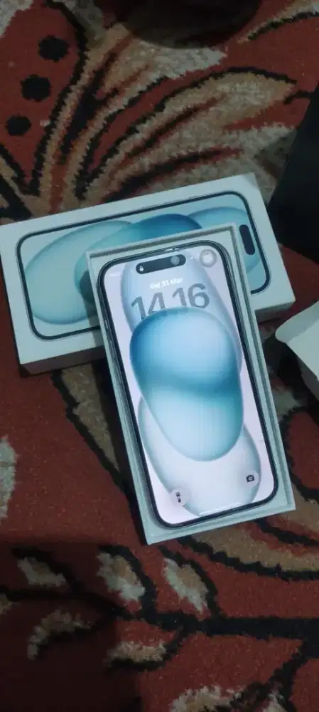 iPhone 15 128 ibox fullset original Blibli