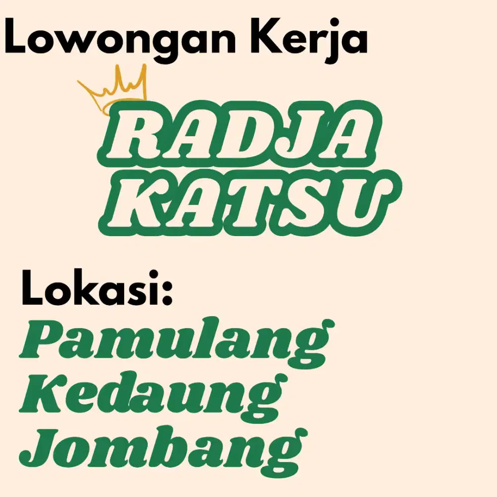 Loker outlet chicken katsu