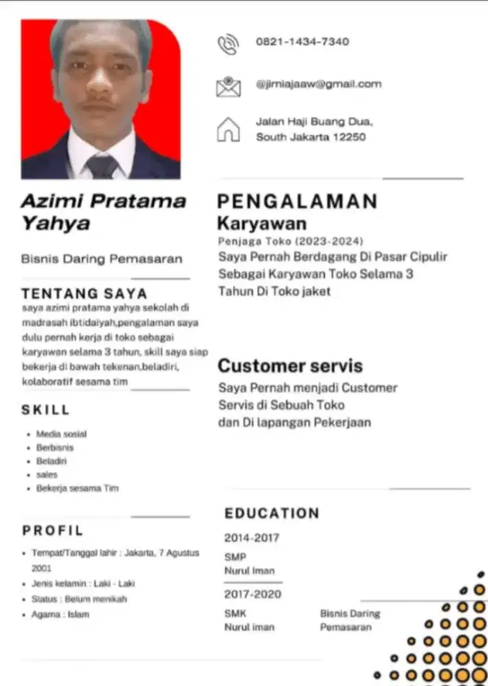 Mencari lowongan pekerjaan