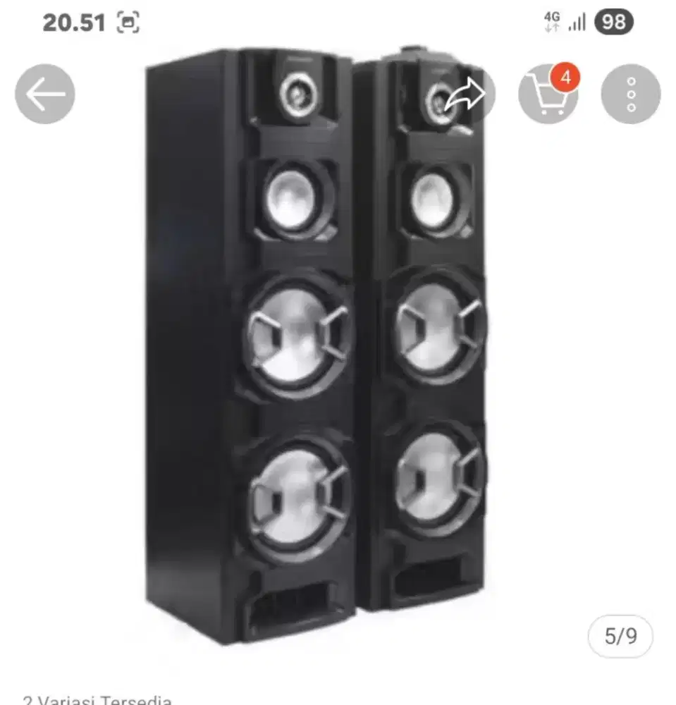 Speker aktif politron