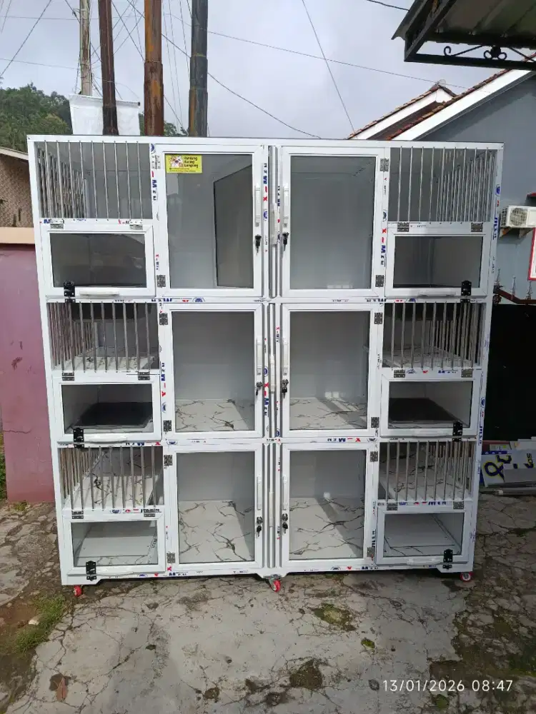 Kandang Kucing Alumunium Murah