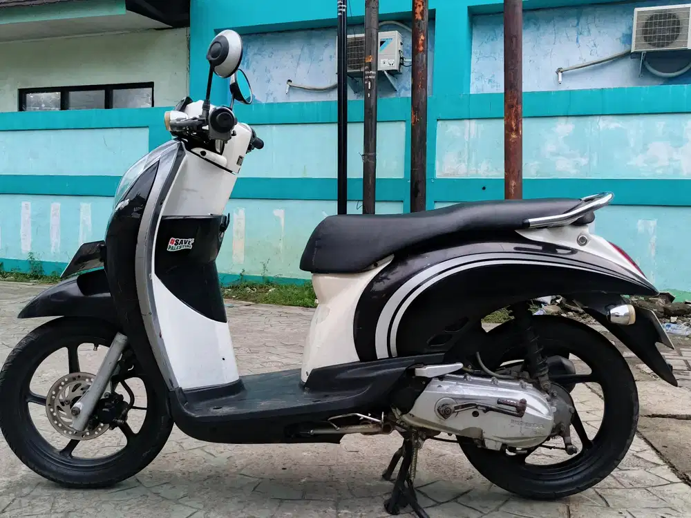 Honda Scoopy 2012 pajak hidup stater tokcer halus terswat