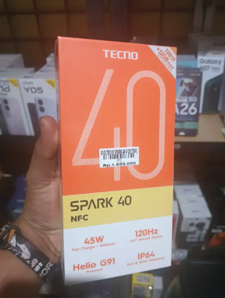 TECNO SPARK 40 6/128 | ATLANTIS DAHSYAT