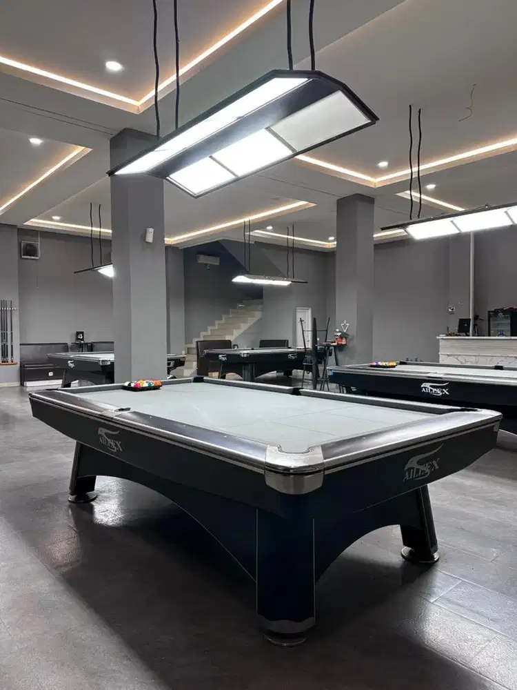 DIJUAL 3 MEJA BILLIARD BEKAS ( 9 FEET AILEEX )