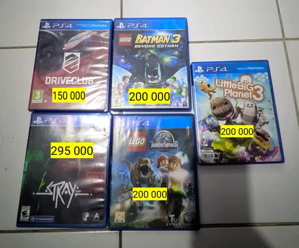 Jual kaset BD PS 4