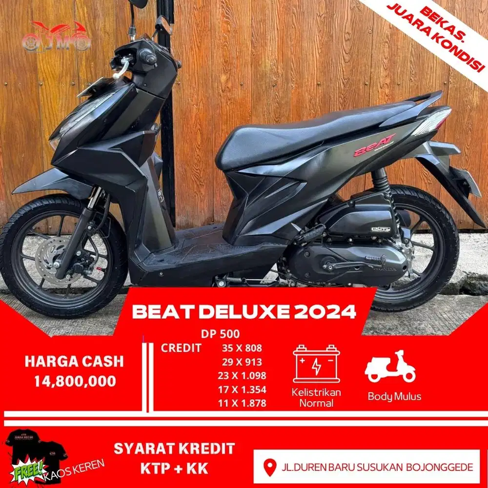 BEAT DELUXE 2024 LIKE NEW SIAP PAKE BISA TUKAR TAMBAH UPGRADE/DOWNGRAD
