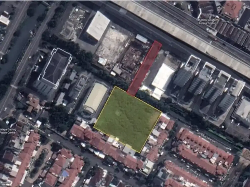 Kavling Boulevard di Bukit Gading Raya,Luas 4629M,Harga 40 Jt/M Nego