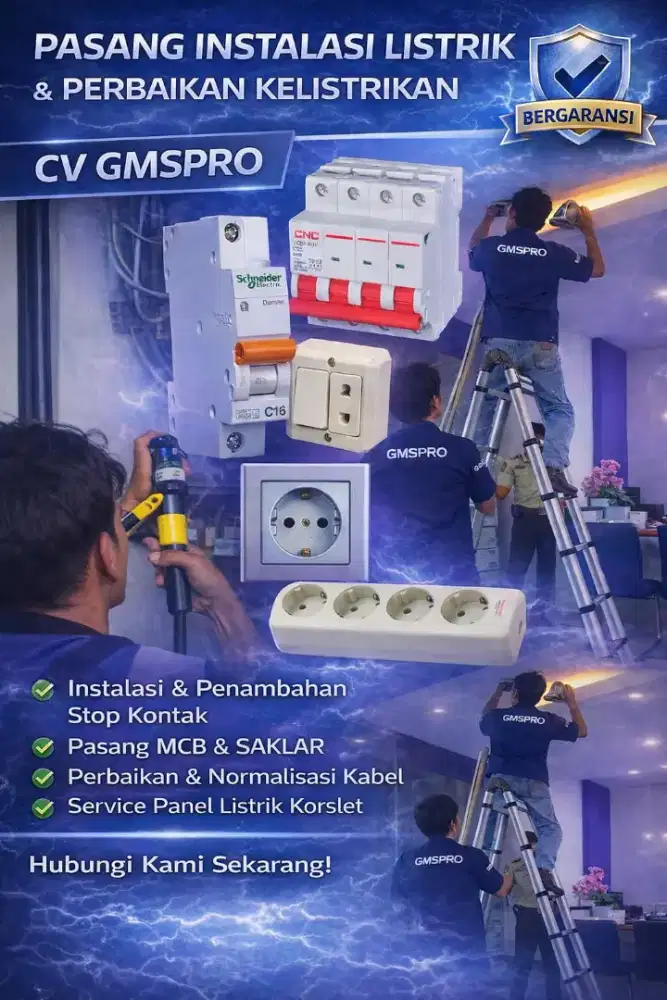 Jasa Teknisi Listrik Panggilan – Instalasi Baru & Perbaikan Korsleting