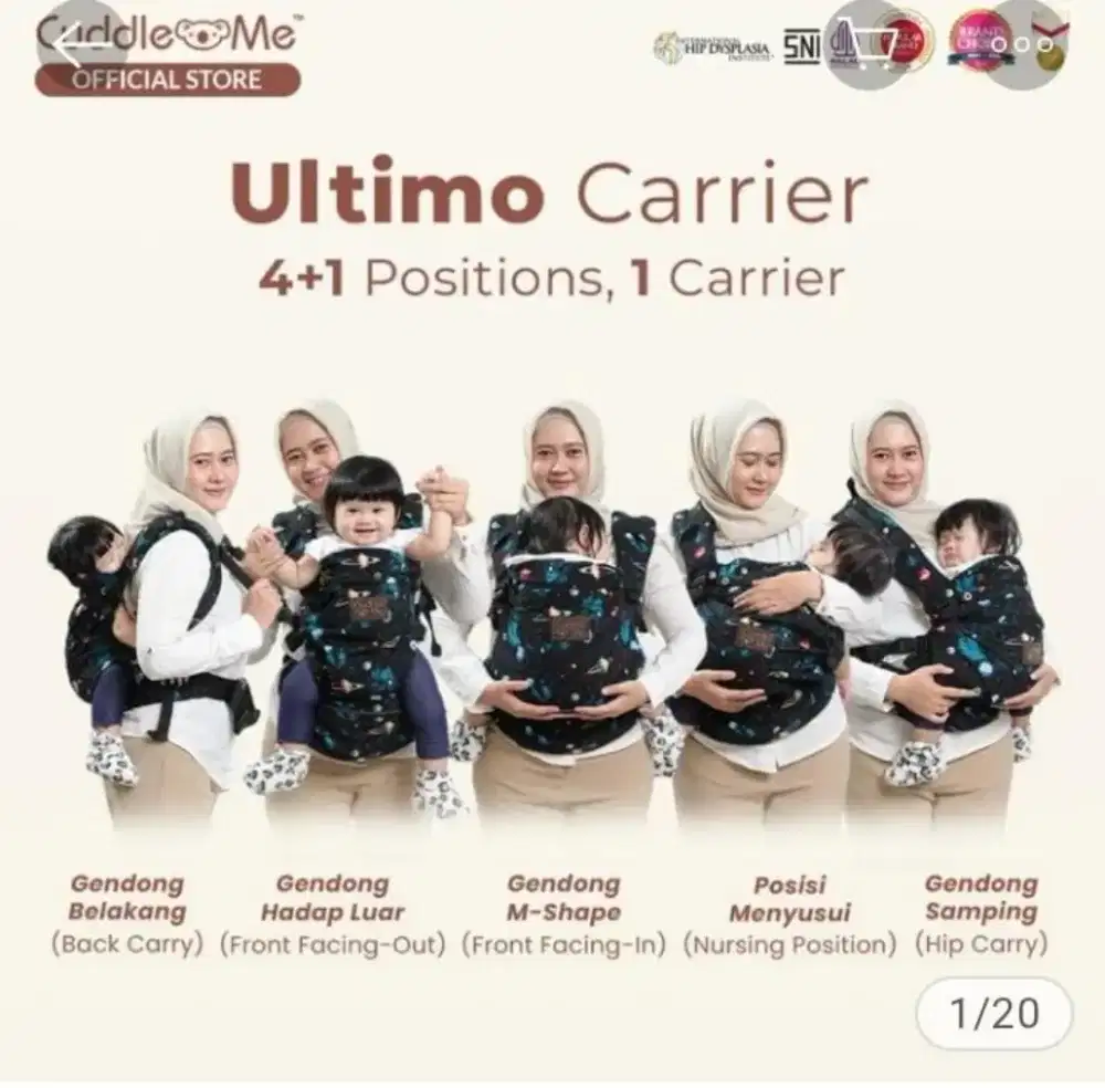Gendongan cuddle me