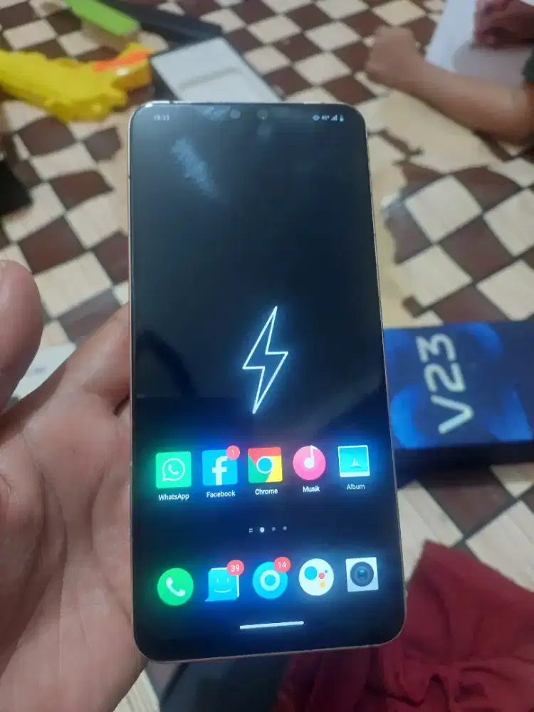 Jual Vivo V23 8/128 Fullset - Minus