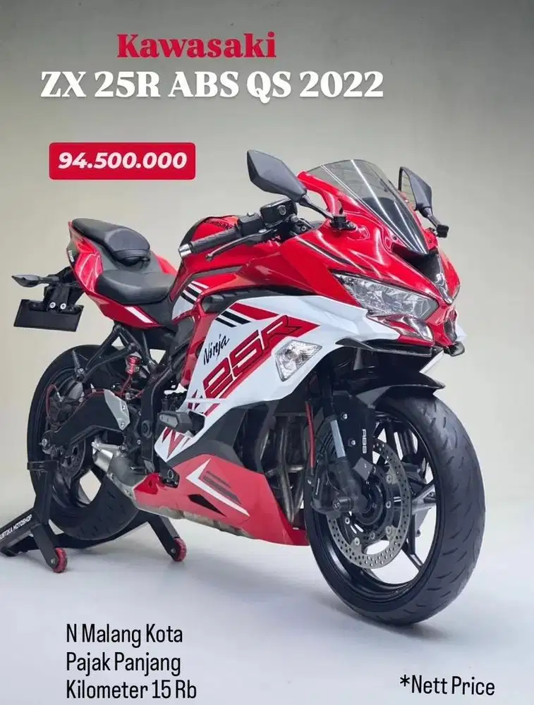 Jaminan Termurah‼️ Kawasaki ZX25R ABS QS 2022 N Malang - Zaky Mustika