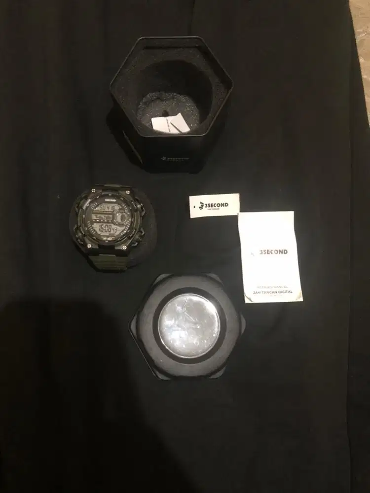 jam tangan 3 second mulus full set